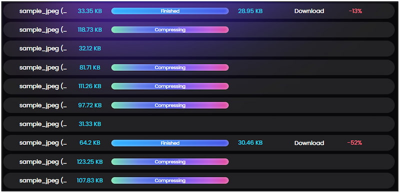 Apply Lossless Compression