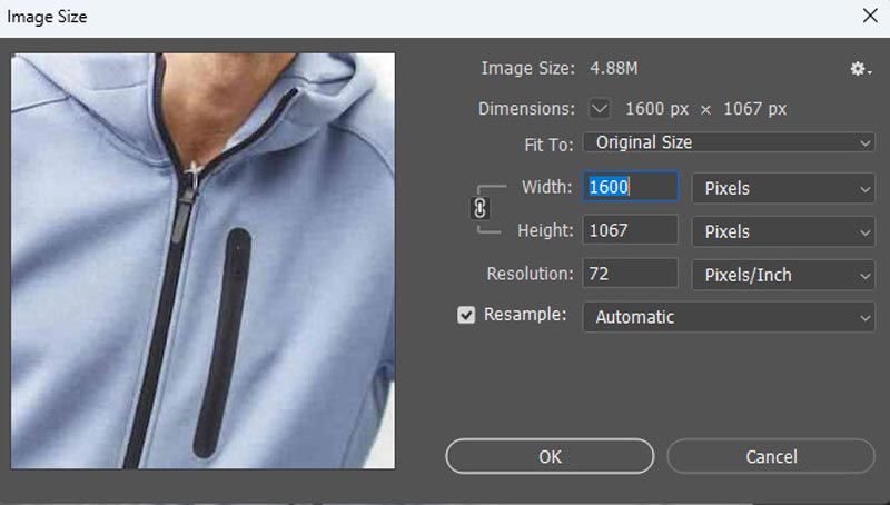 Photoshop Edit Width And Height