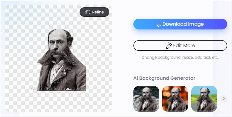 Remove Background Feature