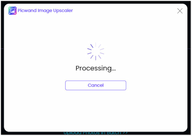 Start Image Processing