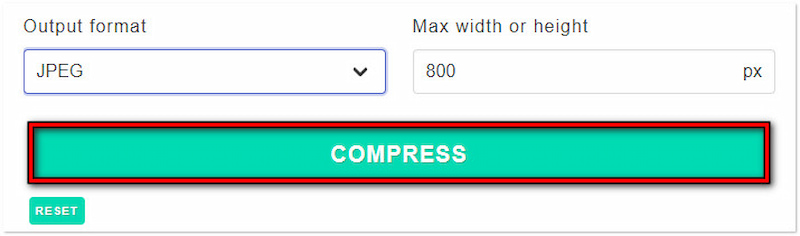 Choose Format Andcompress