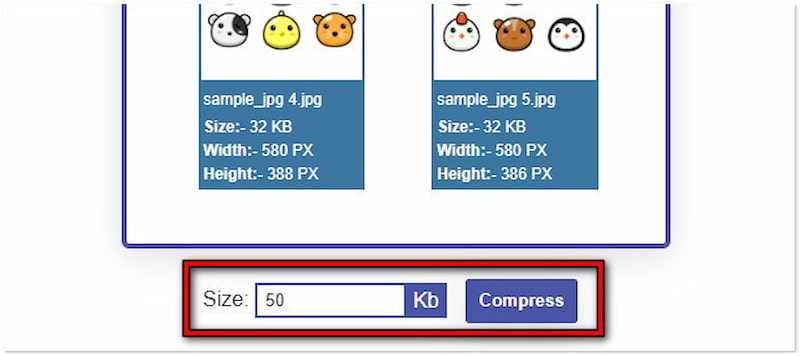 Configure Value And Compress