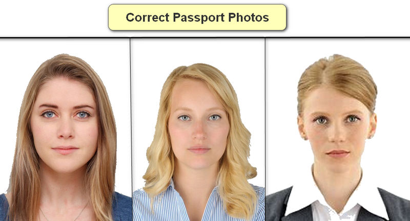 Correct Passport Photos