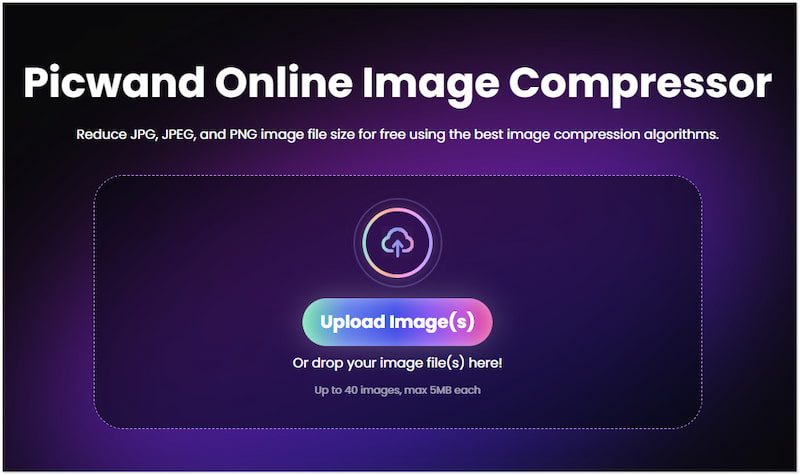 Picwand image Compressor Online