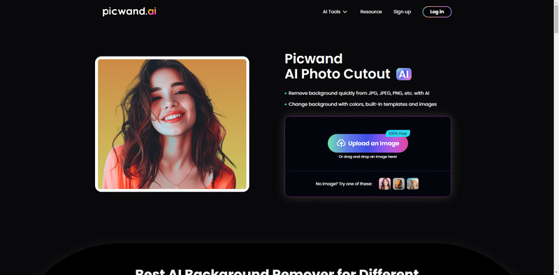 Picwand Photo Cutout Online Homepage