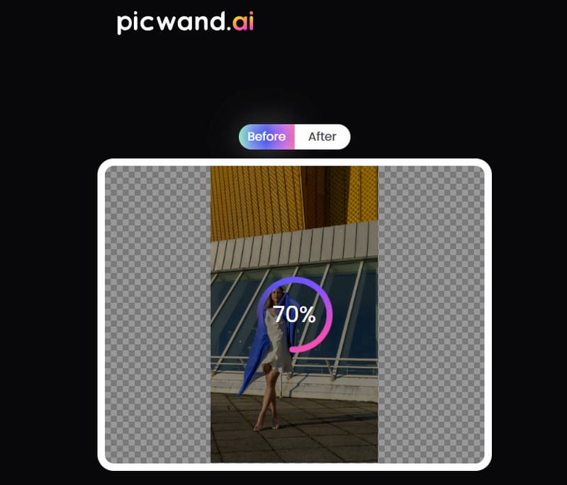 Picwand Processing Image