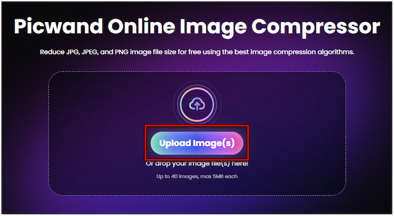 Upload Images For Compresison