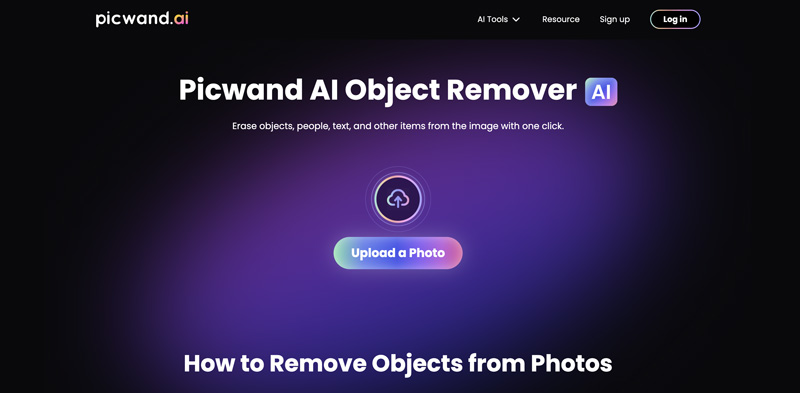 Picwand AI Object Remover Tool