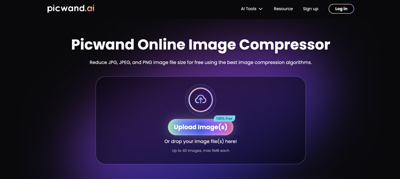 Picwand AI Online Image Compressor