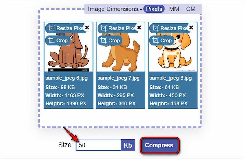 Set KB And Compress