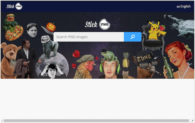 Stickpng Website